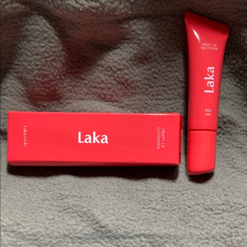 Fruity Lip Glotioner 703 Apri - Vibrant Red